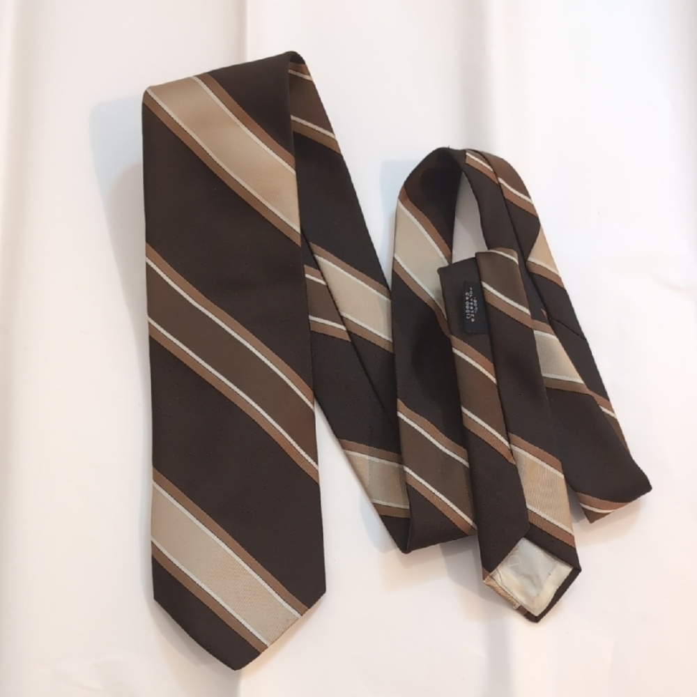 Vintage Christian Dior Striped Necktie